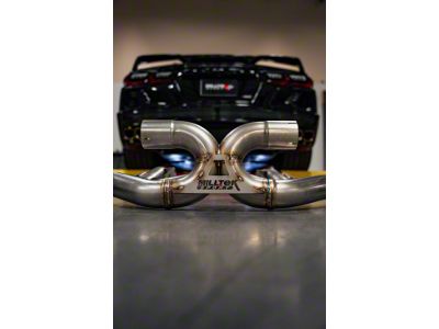 Milltek Cat-Back Exhaust System with Cerakote Black Tips (20-25 Corvette C8 Stingray)