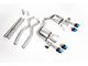 Milltek Active Valve Cat-Back Exhaust System with H-Pipe and Burnt Titanium Tips (21-24 Mustang Dark Horse, Mach 1)