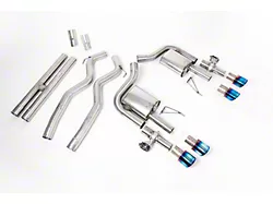 Milltek Active Valve Cat-Back Exhaust System with H-Pipe and Burnt Titanium Tips (2024 Mustang GT Fastback w/ Active Exhaust)