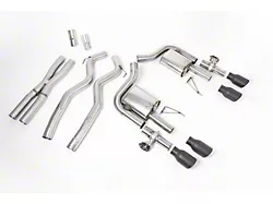Milltek Active Valve Cat-Back Exhaust System with X-Pipe and Cerakote Black Tips (2024 Mustang GT Fastback w/ Active Exhaust)