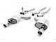 Milltek Dual Outlet Non-Resonated Cat-Back Exhaust System with Polished Tips (15-23 EcoBoost Mustang Fastback w/o Active Exhaust)