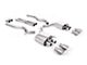 Milltek Quad Outlet Cat-Back Exhaust System with Titanium Tips (18-23 Mustang GT Fastback w/o Active Exhaust)