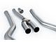 Milltek Quad Outlet Non-Resonated Cat-Back Exhaust System with Brushed Titanium Tips (2024 Mustang EcoBoost Fastback w/ Active Exhaust)
