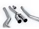 Milltek Quad Outlet Non-Resonated Cat-Back Exhaust System with Burnt Titanium Tips (2024 Mustang EcoBoost Fastback w/ Active Exhaust)