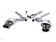 Milltek Quad Outlet Non-Resonated Cat-Back Exhaust System with Cerakote Black Tips (15-17 Mustang EcoBoost Premium Fastback)