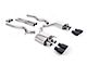 Milltek ValveSonic Non-Resonated Cat-Back Exhaust System with Black Tips (15-17 Mustang GT Premium w/ Roush Rear Valance)