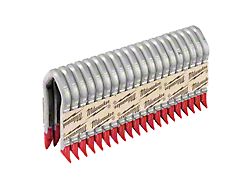 Milwaukee Tool 1.50-Inch Galvanized Staples; 9-Gauge