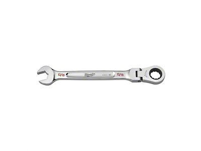 Milwaukee Tool Flex Head Ratcheting Combination Wrench; 13/16-Inch