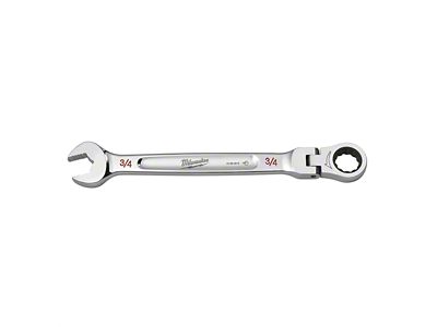 Milwaukee Tool Flex Head Ratcheting Combination Wrench; 3/4-Inch