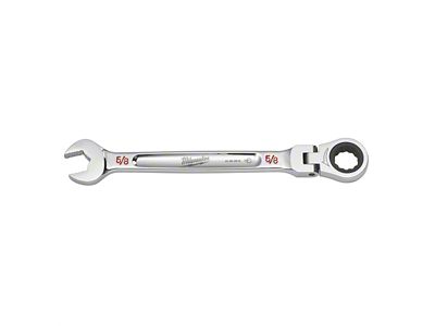 Milwaukee Tool Flex Head Ratcheting Combination Wrench; 5/8-Inch