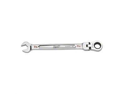 Milwaukee Tool Flex Head Ratcheting Combination Wrench; 7/16-Inch
