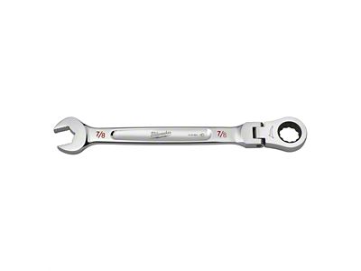 Milwaukee Tool Flex Head Ratcheting Combination Wrench; 7/8-Inch