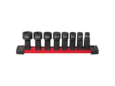 Milwaukee Tool INSIDER Box Ratchet Socket SAE Set; 8-Piece