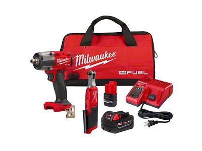 Milwaukee Tool M18 FUEL and M12 FUEL 2-Tool Combo Kit