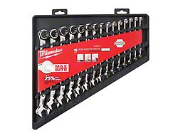 Milwaukee Tool Metric Combination Wrench Set; 15-Piece 