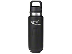 Milwaukee Tool PACKOUT Insulated Bottle with Chug Lid; Black; 36-Ounce 