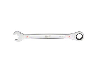 Milwaukee Tool Ratcheting Combination Wrench; 1-1/16-Inch