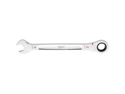 Milwaukee Tool Ratcheting Combination Wrench; 1-1/8-Inch