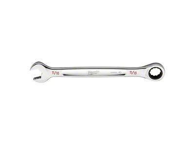 Milwaukee Tool SAE Ratcheting Combo Wrench; 11/16-Inch