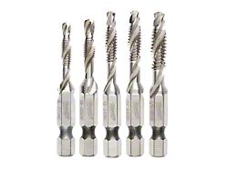 Milwaukee Tool SHOCKWAVE Impact Drill and Tap Bit Set; 5-Piece 