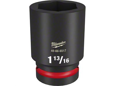 Milwaukee Tool SHOCKWAVE Impact Duty 1-Inch Drive 1-13/16-Inch Deep 6-Point Socket