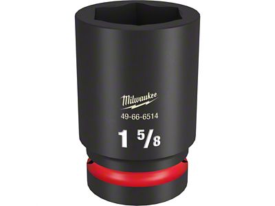 Milwaukee Tool SHOCKWAVE Impact Duty 1-Inch Drive 1-5/8-Inch Deep 6-Point Socket