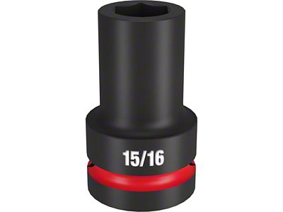 Milwaukee Tool SHOCKWAVE Impact Duty 1-Inch Drive 15/16-Inch Deep 6-Point Socket