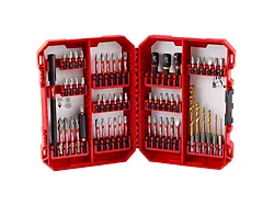 Milwaukee Tool SHOCKWAVE Impact Duty Drill and Drive Set; 60-Piece