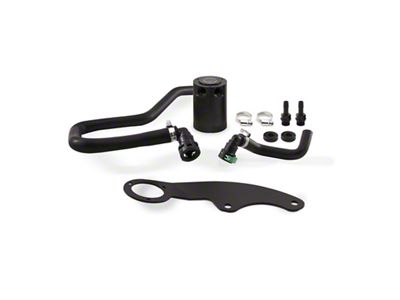 Mishimoto Baffled Oil Catch Can; Passenger Side (11-14 Mustang GT)