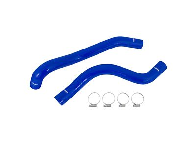 Mishimoto Silicone Radiator Hose Kit; Blue (15-23 Mustang EcoBoost)