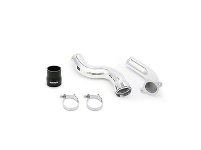 Mishimoto Hot-Side Intercooler Pipe Kit; Polished (16-24 2.0L Camaro)