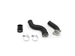 Mishimoto Hot-Side Intercooler Pipe Kit; Wrinkle Black (16-24 2.0L Camaro)