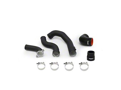 Mishimoto Intercooler Pipe Kit; Wrinkle Black (16-24 2.0L Camaro)