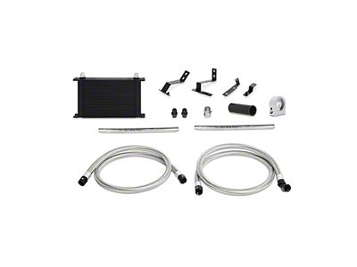 Mishimoto Non-Thermostatic Oil Cooler Kit; Black (16-24 2.0L Camaro)