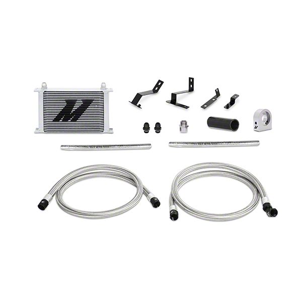 Mishimoto 10-15 Chevrolet Camaro SS Thermostatic Oil Cooler Kit - Black