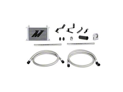 Mishimoto Non-Thermostatic Oil Cooler Kit; Silver (16-24 2.0L Camaro)