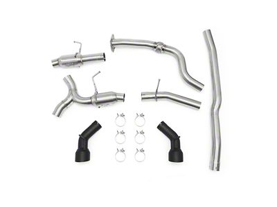 Mishimoto Pro Cat-Back Exhaust with Dual Black Tips (16-24 2.0L Camaro)