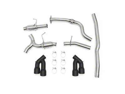 Mishimoto Pro Cat-Back Exhaust with Quad Black Tips (16-24 2.0L Camaro)