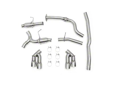 Mishimoto Pro Cat-Back Exhaust with Quad Polished Tips (16-24 2.0L Camaro)