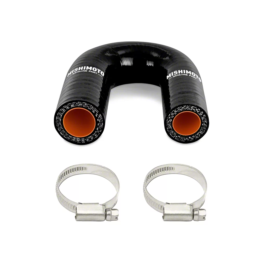 Mishimoto Camaro Silicone Heater Core Bypass Hose; Black MMHOSELSHBBK