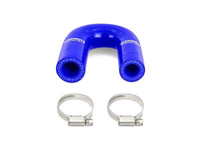 Mishimoto Silicone Heater Core Bypass Hose; Blue (10-15 V8 Camaro)