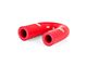 Mishimoto Silicone Heater Core Bypass Hose; Red (10-15 V8 Camaro)