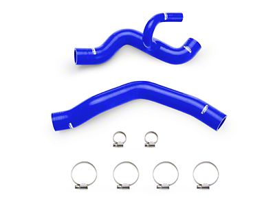 Mishimoto Silicone Radiator Hose Kit; Blue (16-24 V6 Camaro w/o HD Cooling Package)