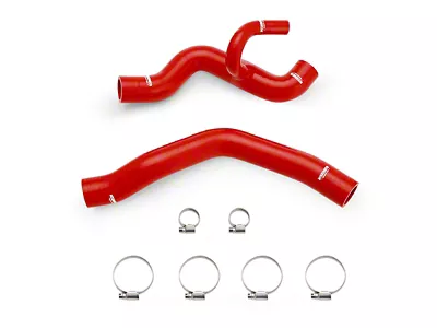 Mishimoto Silicone Radiator Hose Kit; Red (16-24 V6 Camaro w/o HD Cooling Package)