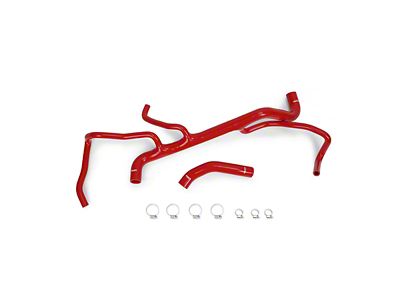 Mishimoto Silicone Radiator Hose Kit; Red (16-24 Camaro SS)