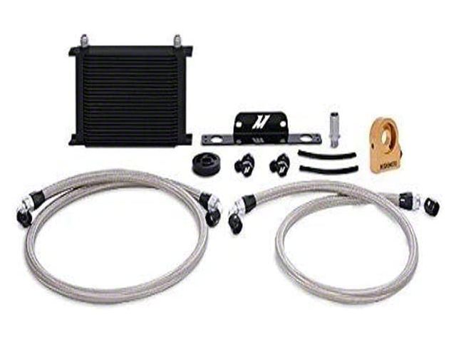 Mishimoto Thermostatic Oil Cooler Kit; Black (10-15 Camaro SS)