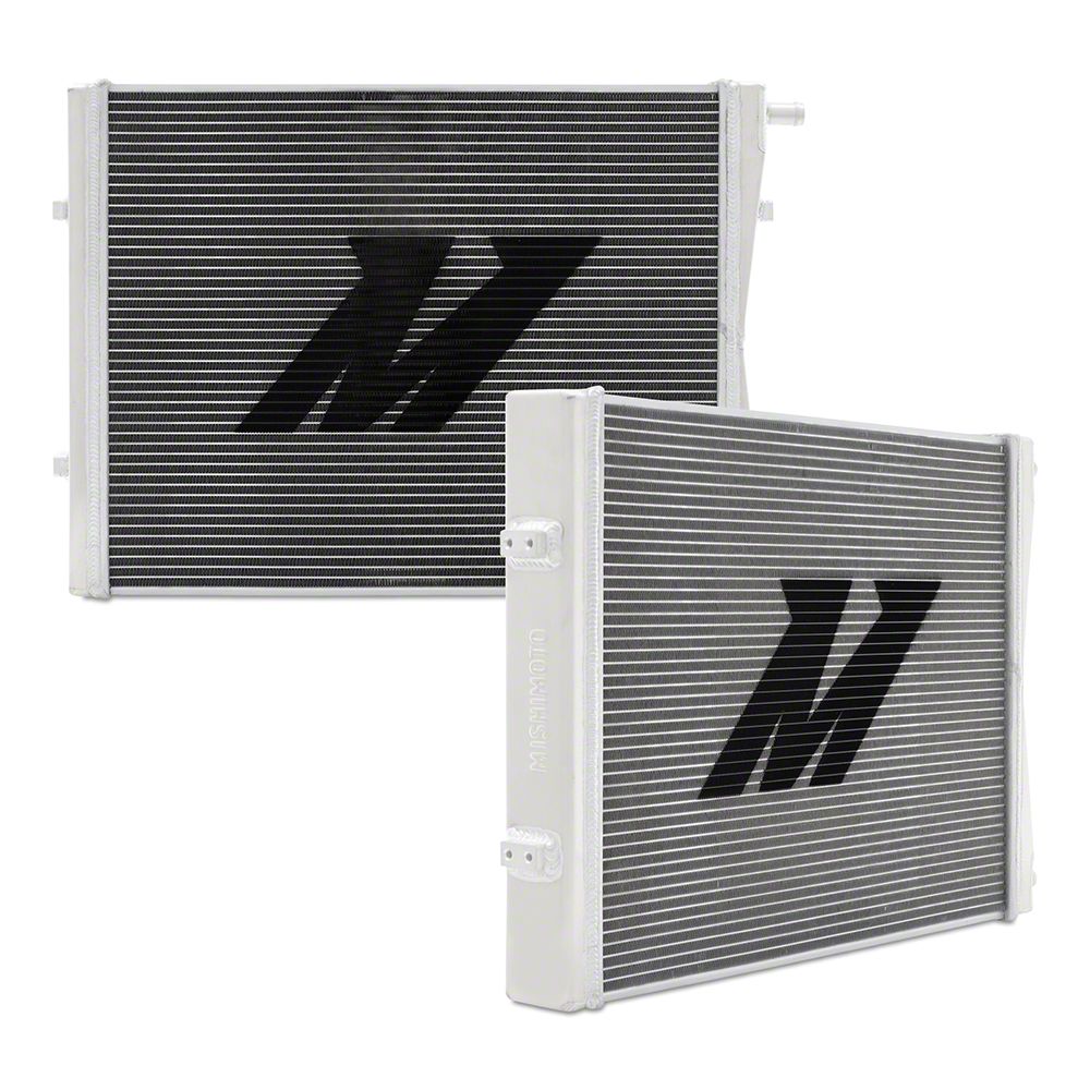 Mishimoto Universal Air-to-Water Dual Pass Heat Exchanger; 19.68-Inch x 15.98-Inch x 1.88-Inch (Universal; Some Adaptation May Be Required)