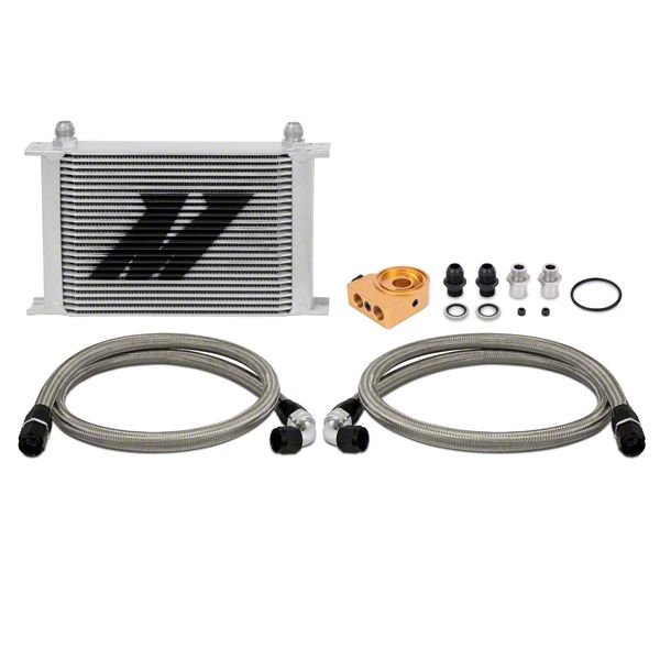 MISHIMOTO オイルクーラーセット 未使用 Mishimoto Challenger Universal 25-Row Thermostatic Oil Cooler Kit