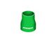 Mishimoto Silicone Transition Coupler; 2-Inch to 2.50-Inch; Green (Universal; Some Adaptation May Be Required)