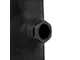 Mishimoto Silicone Coupler with 1/8-Inch NPT Bung; 3-Inch; Black (Universal; Some Adaptation May Be Required)